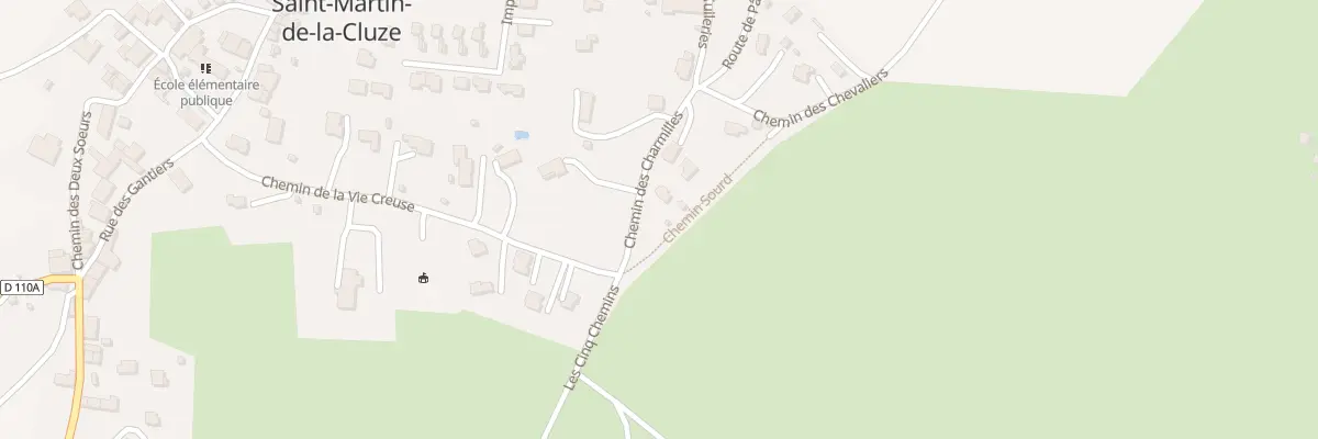 Plan du 81 Che des Charmilles à Saint-Martin-de-la-Cluze