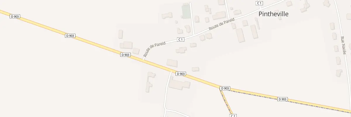 Plan du 9 Rte Nationale à Pintheville