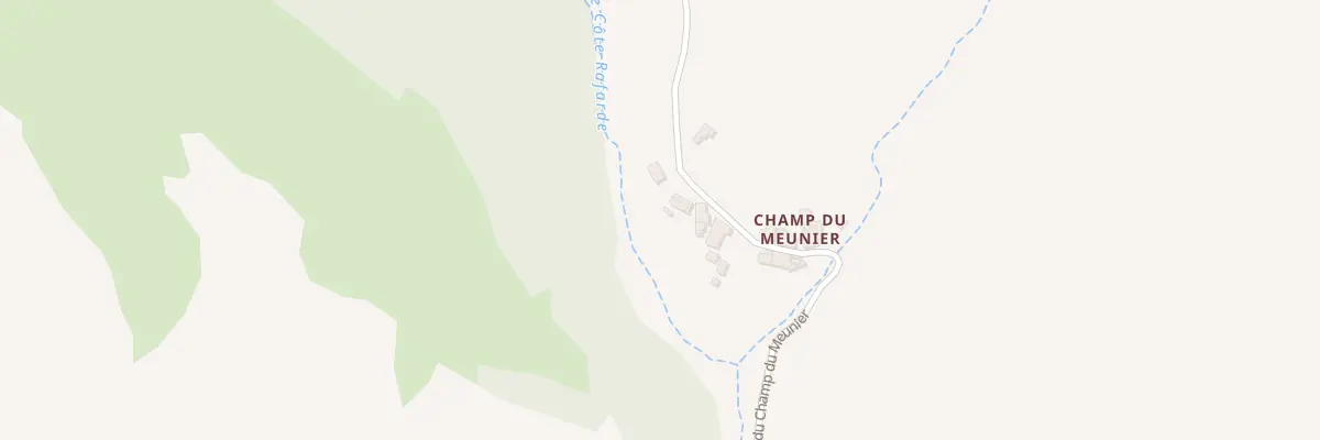 Plan du 5038 Champ du Meunier à Montclus