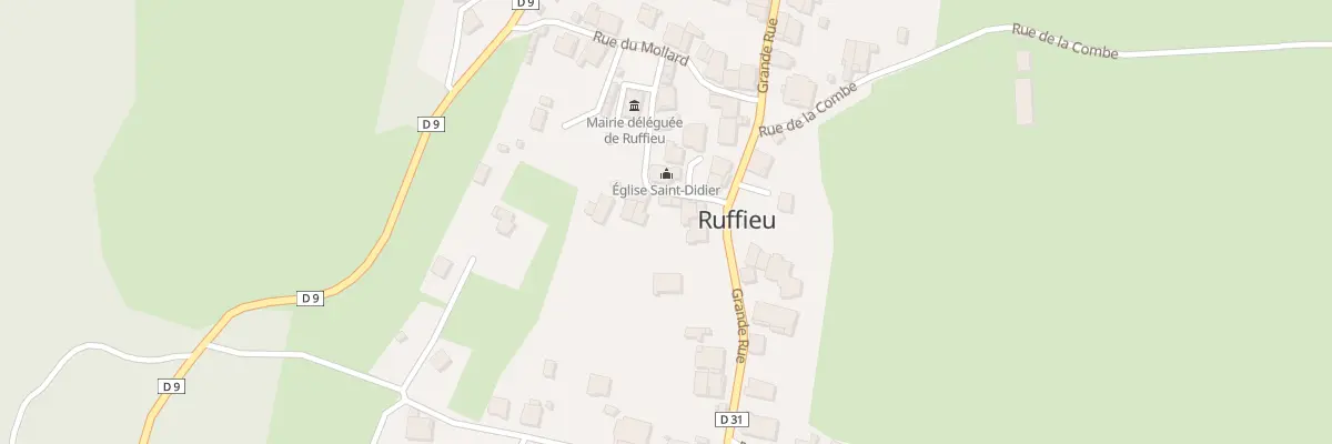 Plan du 110A Rue de la Mairie à Haut Valromey