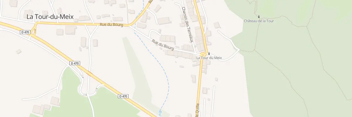 Plan du 4 Rue du Bourg à La Tour-du-Meix