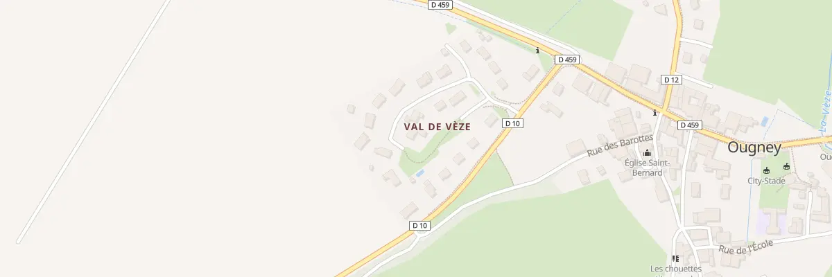 Plan du 17 Val de Veze à Ougney