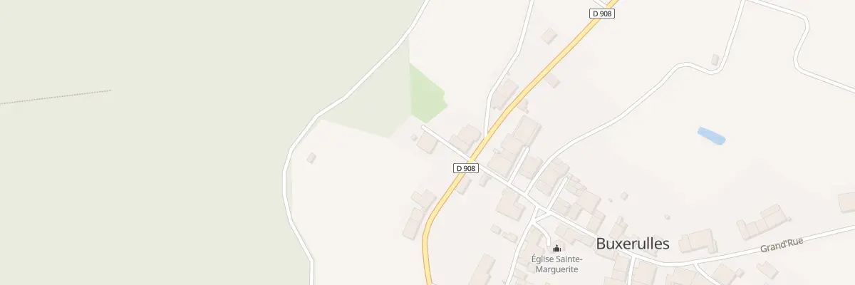 Plan du 1 Rue Haute A Buxerulles à Buxières-sous-les-Côtes