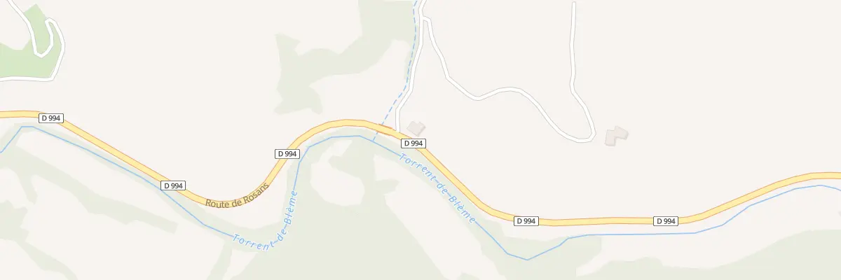 Plan du 5018 Veaujela à Montclus