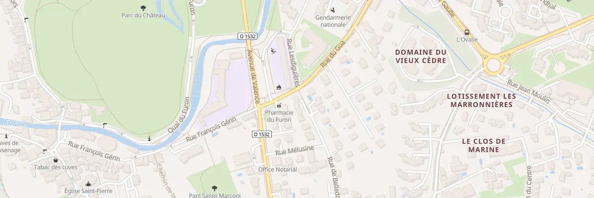 Plan du 13D Rue de Belledonne à Sassenage