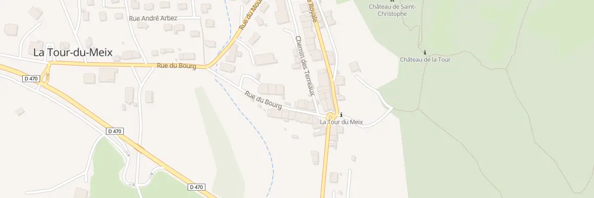 Plan du 21 Rue du Bourg à La Tour-du-Meix