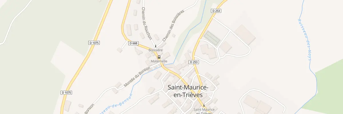 Plan du 241 Rue de la Fonderie d’Or à Saint-Maurice-en-Trièves