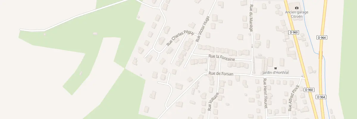 Plan du 12 Rue Victor Hugo à Vaucouleurs