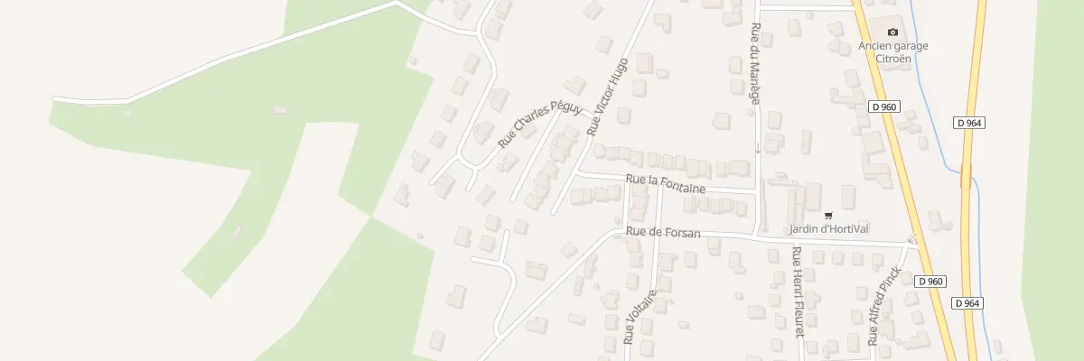 Plan du 10 Rue Victor Hugo à Vaucouleurs