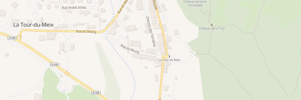Plan du 23 Rue du Bourg à La Tour-du-Meix
