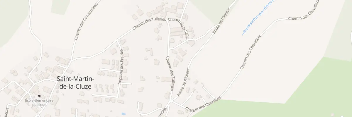 Plan du 5046 Che des Tuileries à Saint-Martin-de-la-Cluze
