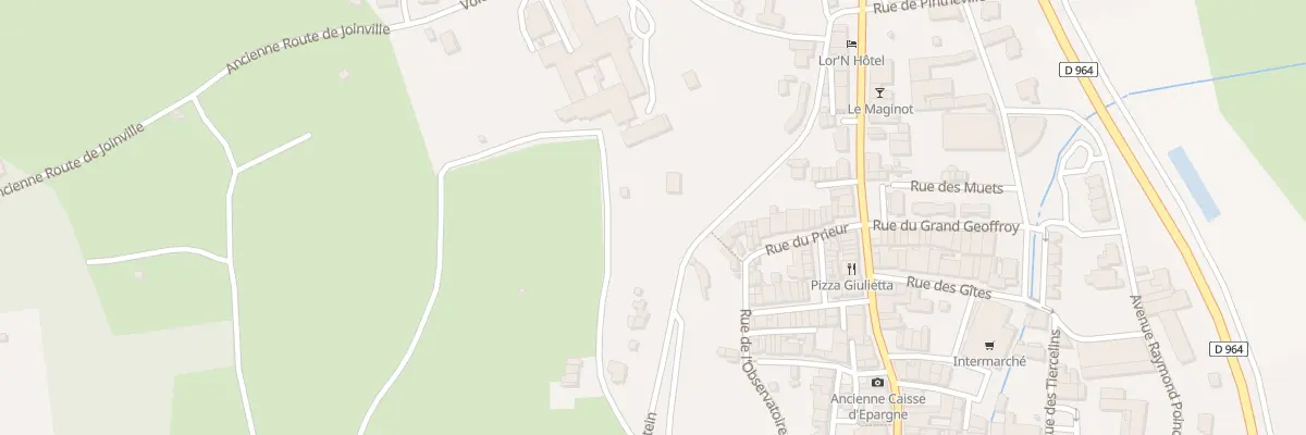 Plan du 6 Rue de Neidenstein à Vaucouleurs