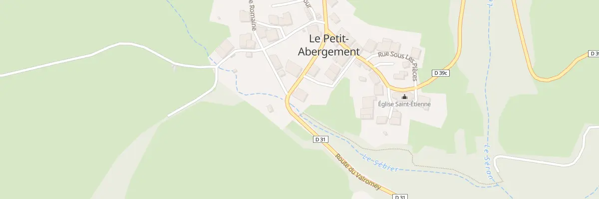 Plan du 2 Rte du Valromey à Haut Valromey