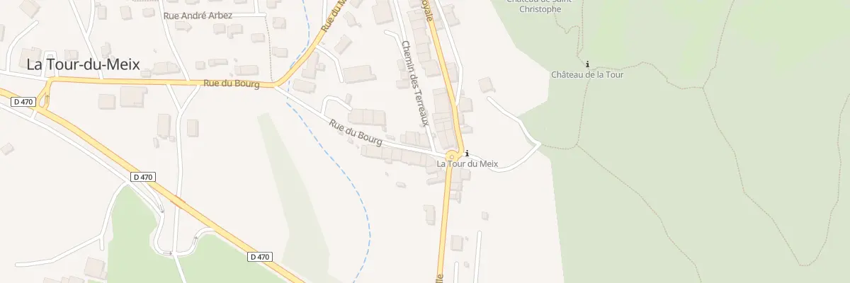 Plan du 25 Rue du Bourg à La Tour-du-Meix