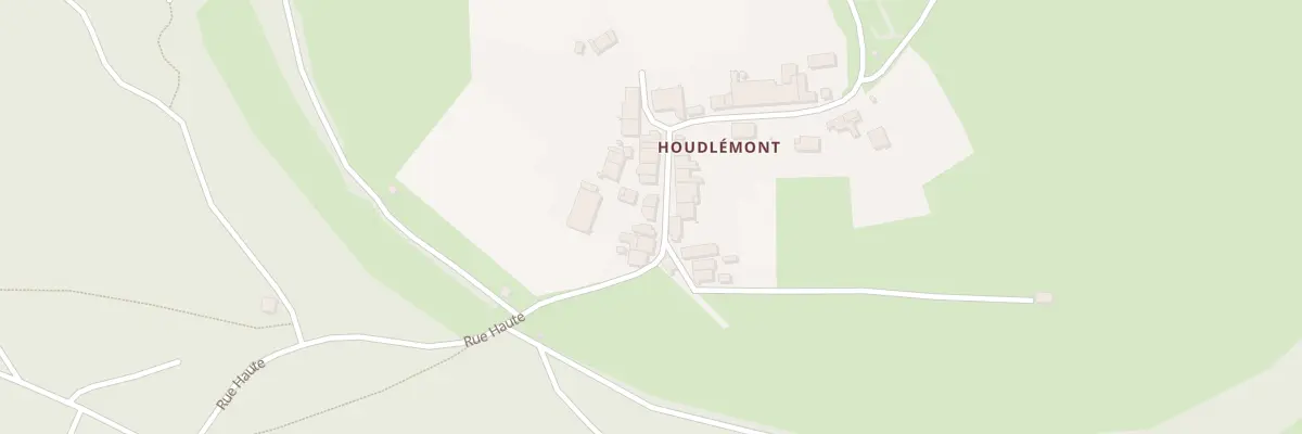 Plan du 28 Rue Haute à Ville-Houdlémont