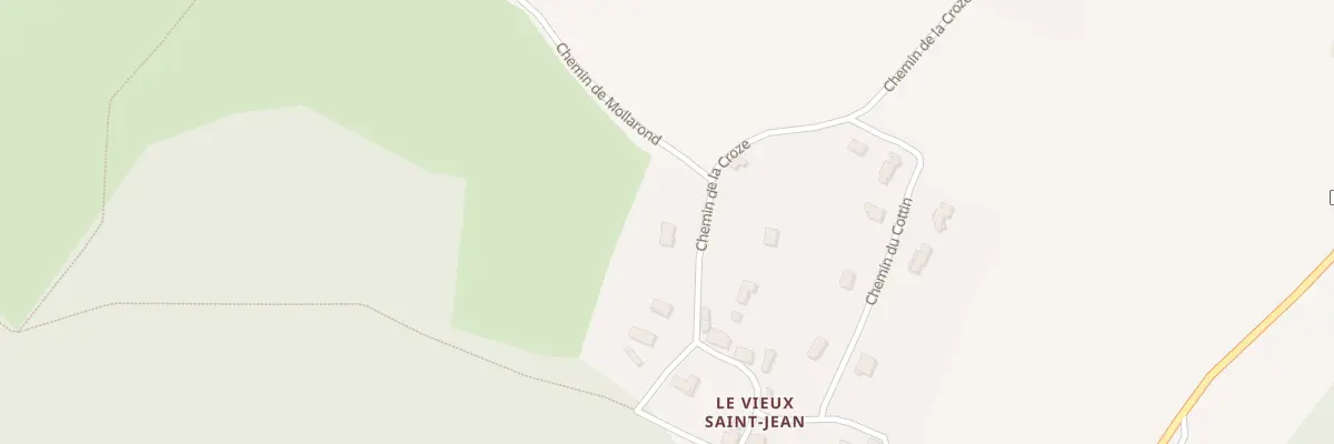 Plan du 1078 Che de la Croze à Saint-Jean-d’Avelanne