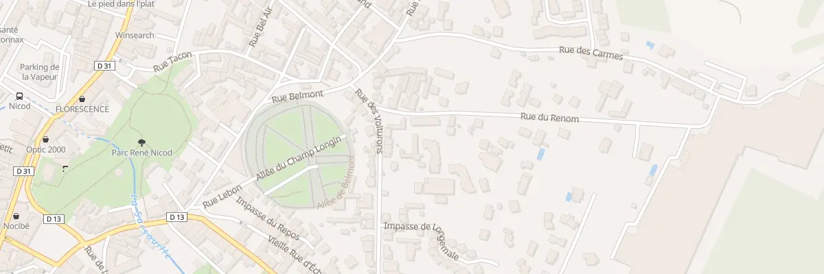 Plan du 4 Rue du Renom à Oyonnax