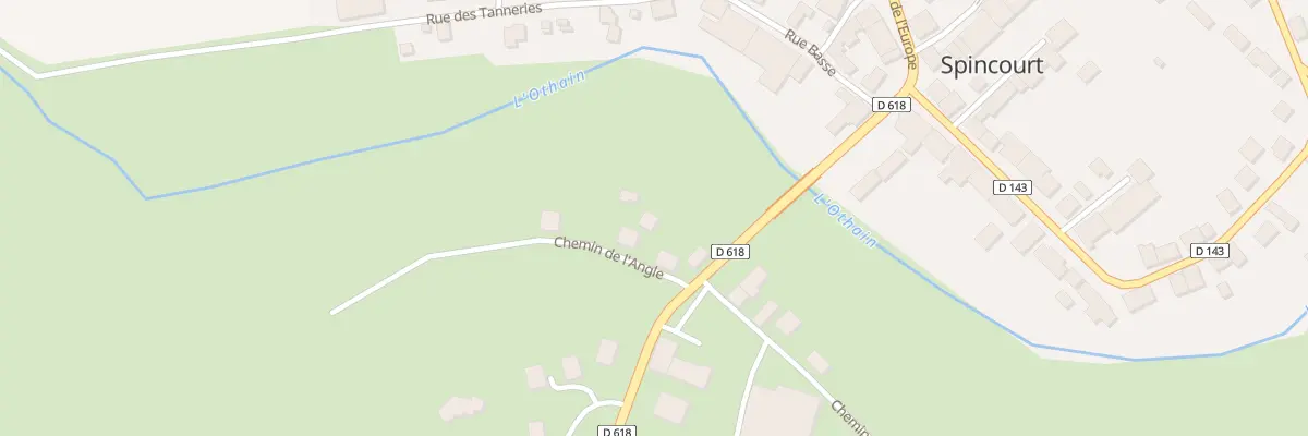 Plan du 3 Che de l’Angle à Spincourt