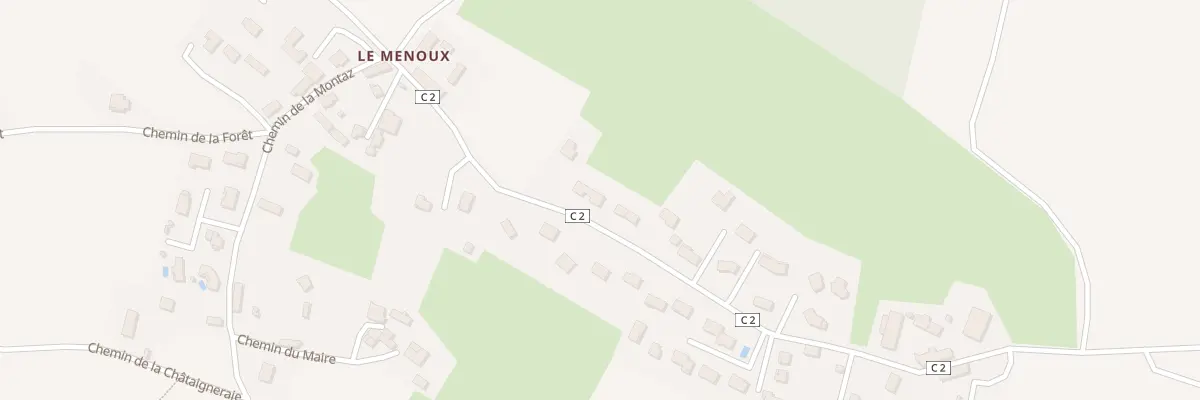 Plan du 790 Che du Menou à Saint-Jean-d’Avelanne
