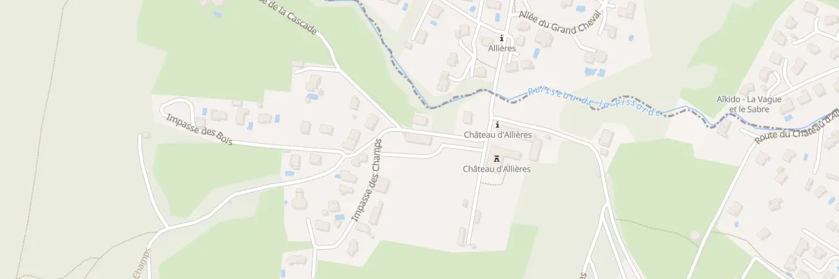 Plan du 900 Rte du Château d’Allières à Varces-Allières-et-Risset