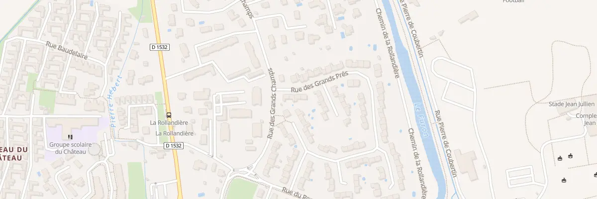 Plan du 45 Rue des Grands Prés à Sassenage