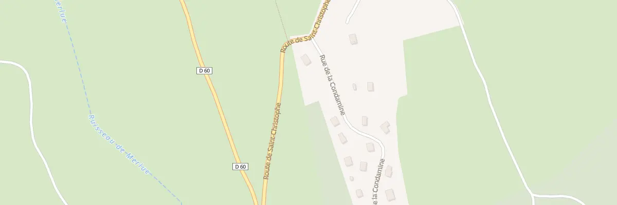 Plan du 1 Rue de la Condamine à La Tour-du-Meix