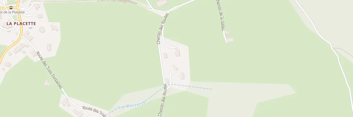 Plan du 524 Che des Routes à La Sure en Chartreuse