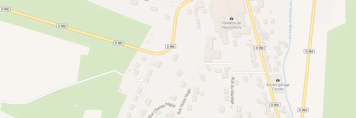 Plan du 2 Rue du Manège à Vaucouleurs