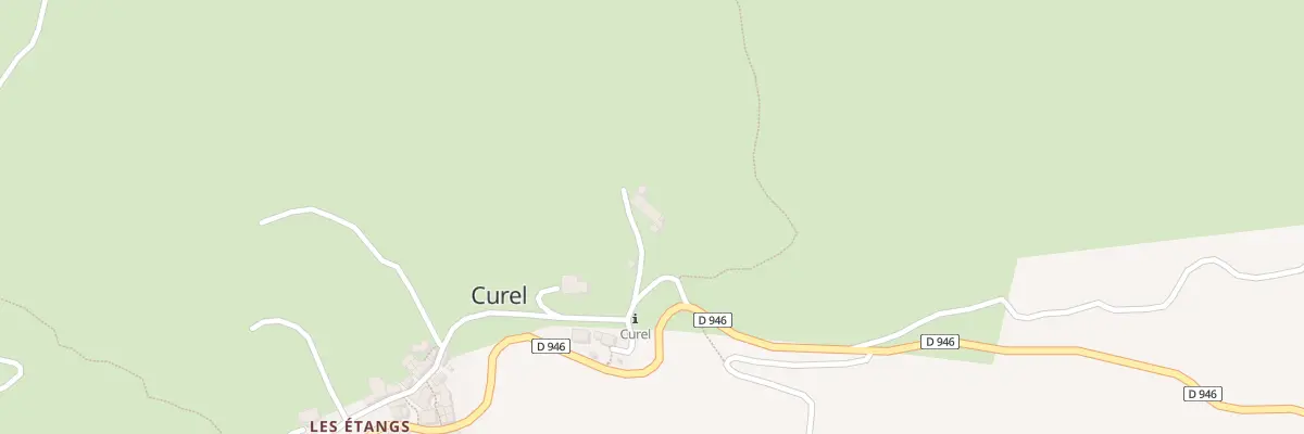 Plan du 7015 Les Champons à Curel