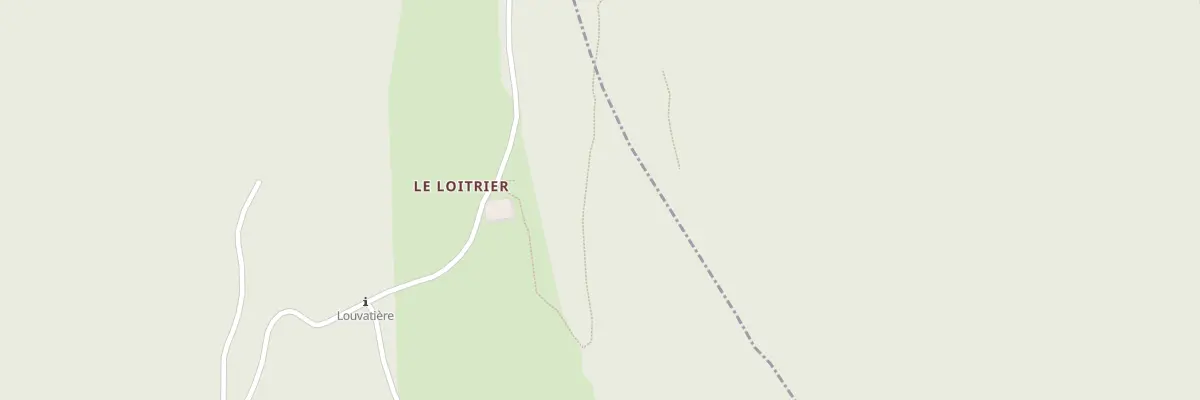 Plan du 1 Ham la Louvatiere à Onoz