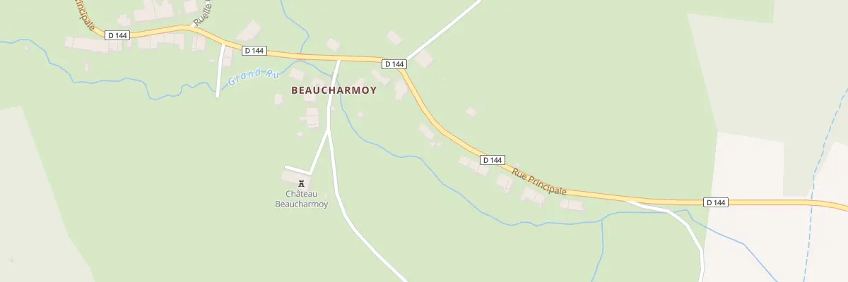 Plan du 30 Rue Principale A Beaucharmoy au Châtelet-sur-Meuse
