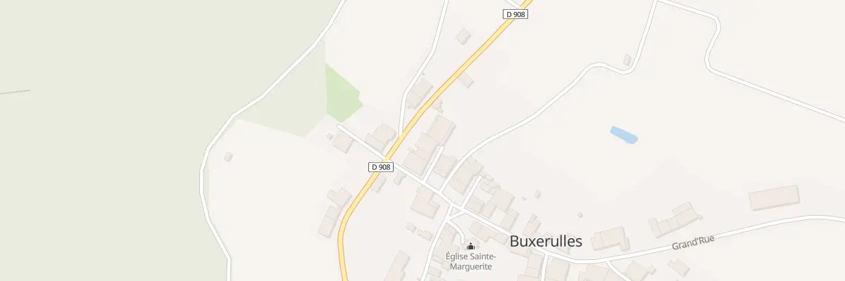 Plan du 3 Rue de la Frotte à Buxières-sous-les-Côtes