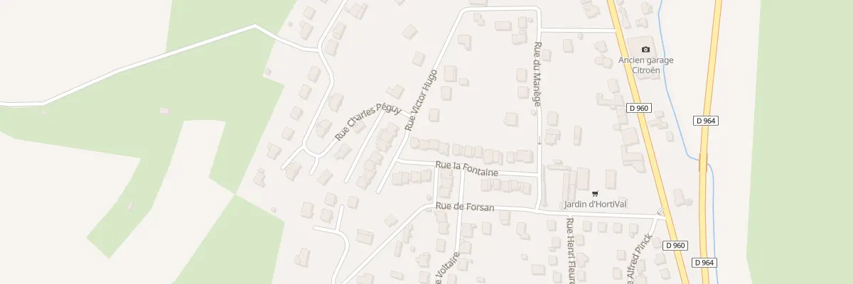 Plan du 20 Rue La Fontaine à Vaucouleurs