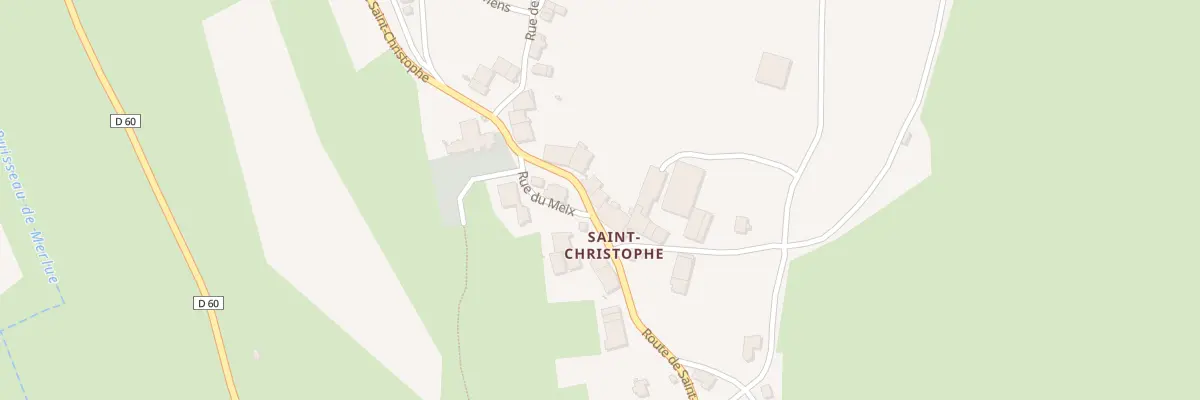 Plan du 26 Rte de St Christophe à La Tour-du-Meix