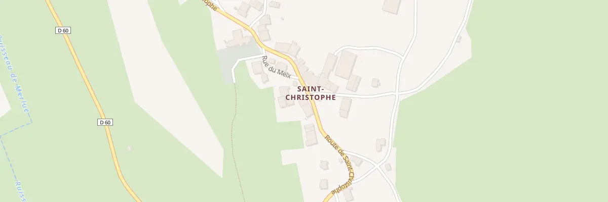 Plan du 13 Rte de St Christophe à La Tour-du-Meix