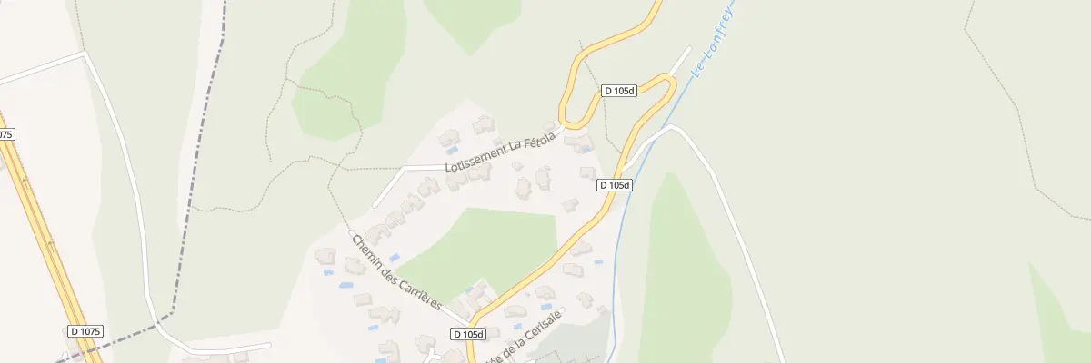 Plan du 10 Lot la Fétola à Fontanil-Cornillon
