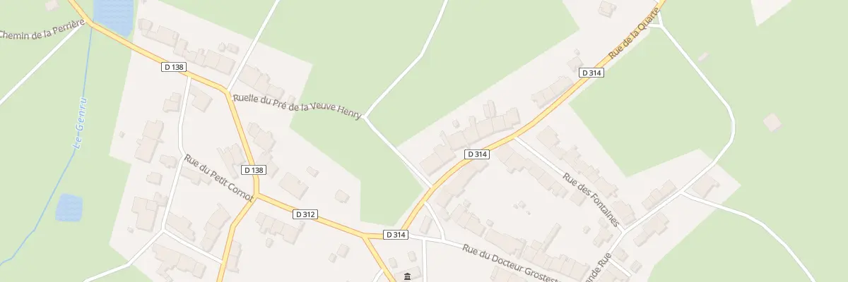 Plan du 3 Rue de la Quarte à Pressigny