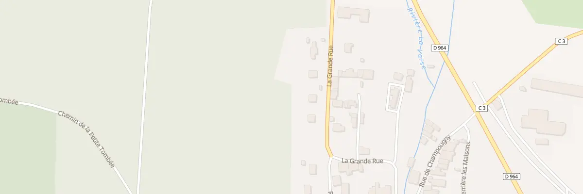 Plan du 37 Gr Grande Rue à Maxey-sur-Vaise