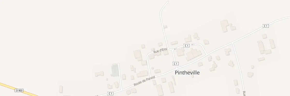 Plan du 12 Rue d’Eroi à Pintheville