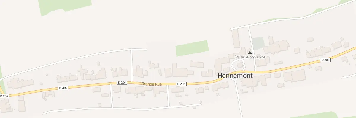 Plan du 31 Grande Rue à Hennemont