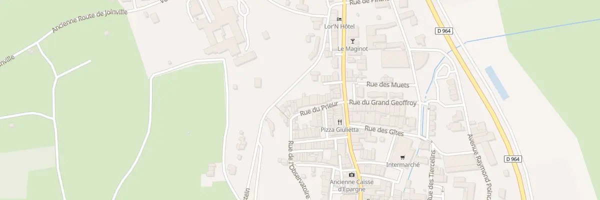 Plan du 19 Rue du Prieur à Vaucouleurs