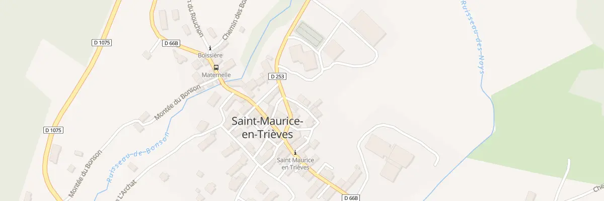 Plan du 23 Rue du Tilleul à Saint-Maurice-en-Trièves