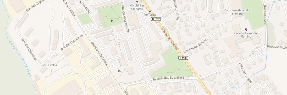 Plan du 14 Rue du Moucherotte à Sassenage