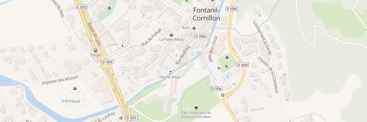 Plan du 3 Rue Bastière à Fontanil-Cornillon
