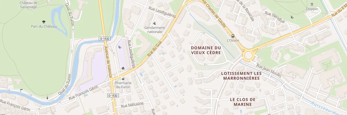 Plan du 16 Rue Lionel Terray à Sassenage