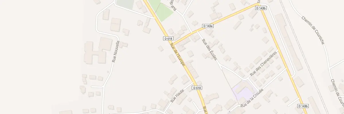 Plan du 25 Rue de l’Europe à Spincourt