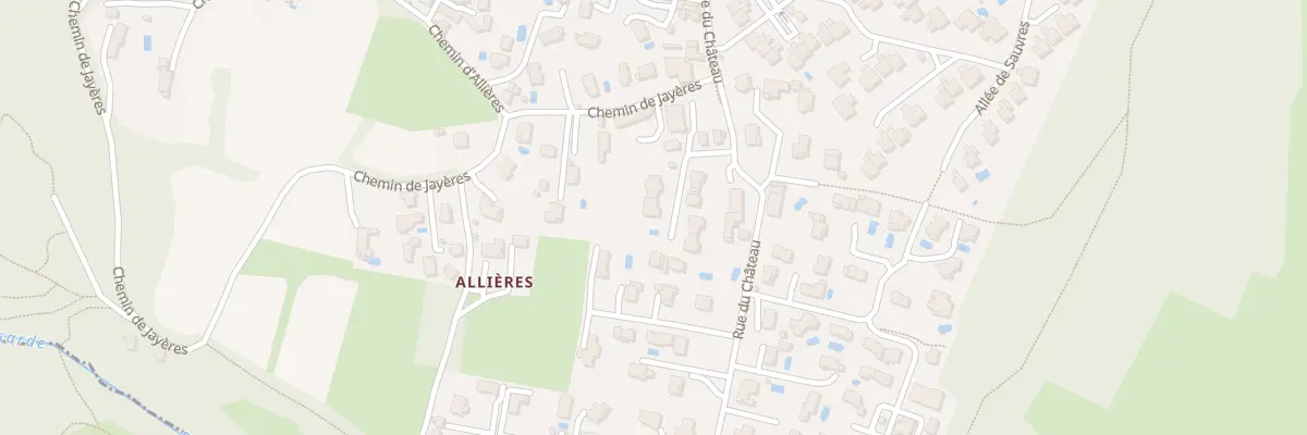 Plan du 10 All des Sureaux à Claix