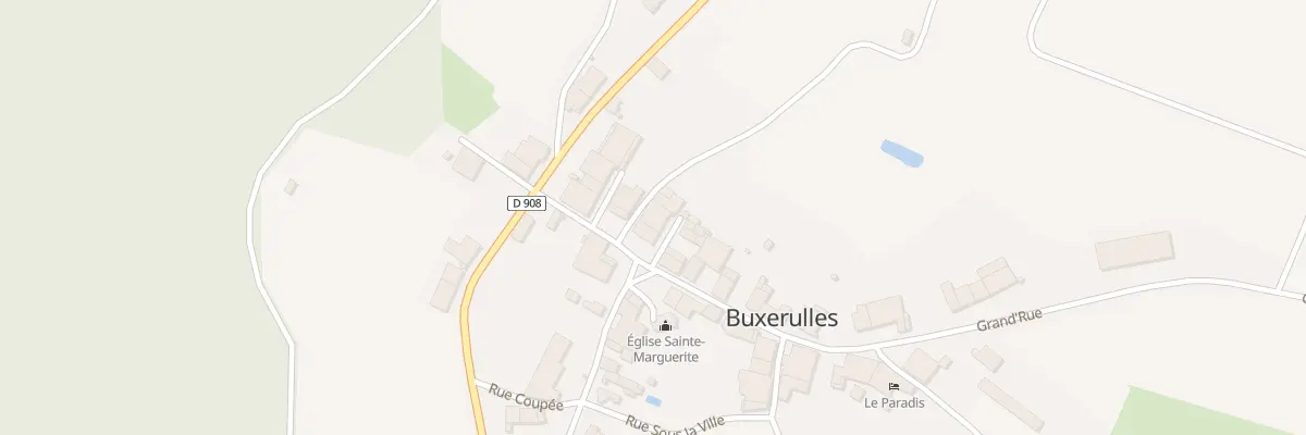 Plan du 3 Rue Devant La Fontaine à Buxières-sous-les-Côtes