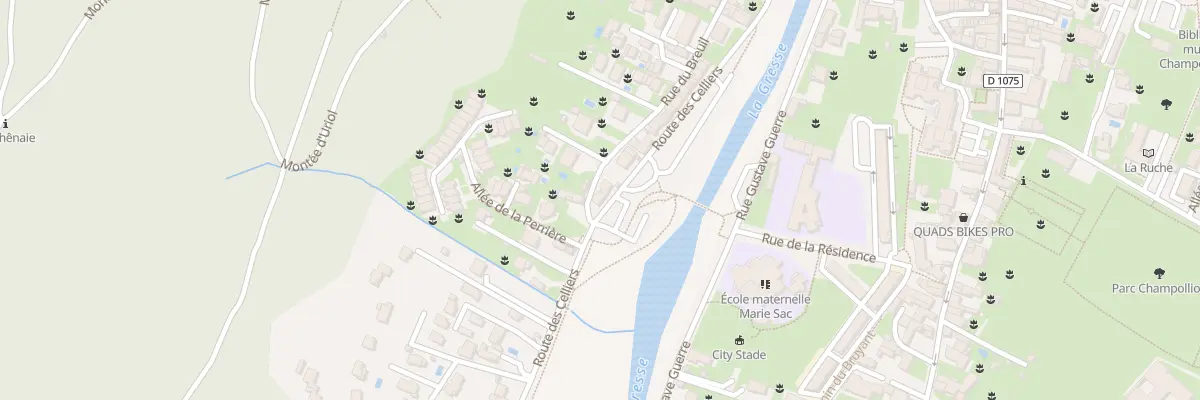 Plan du 19 Rue du Breuil à Vif