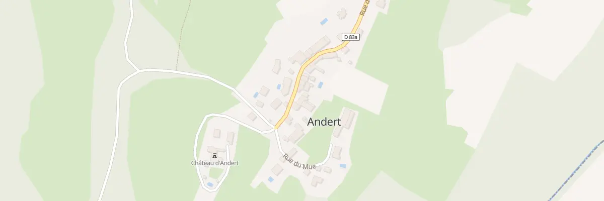 Plan du 70 Rue de la Chapelle à Andert-et-Condon